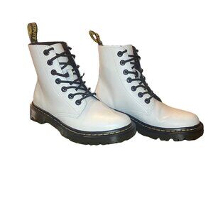 Doc Marten 1460 White Leather Boots